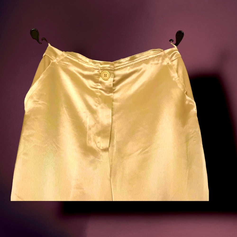 Malene Birger 2023 UNISEX NWOT silken acetate wide leg slacks. 100% authentic - Picture 2 of 7